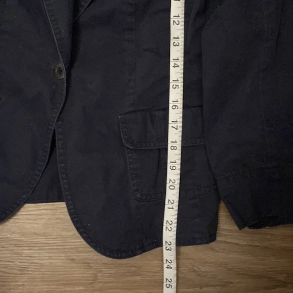 Navy Blue Blazer/Jacket LOFT - Picture 3 of 7